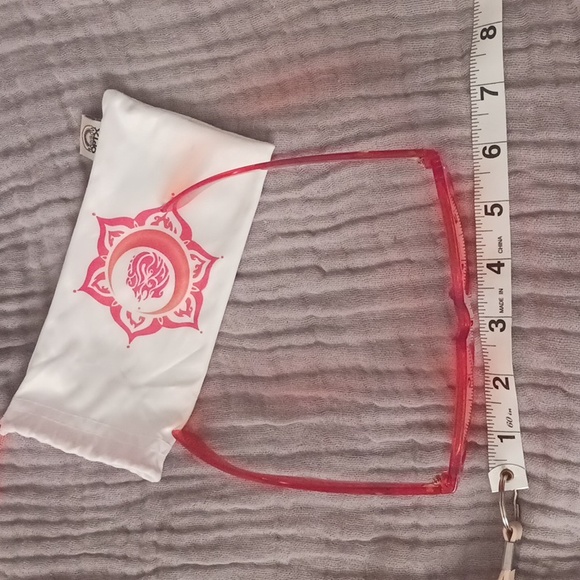 RAINBOW OPTIX ORANGE with ORANGE Len's Sunglasses - Picture 4 of 5